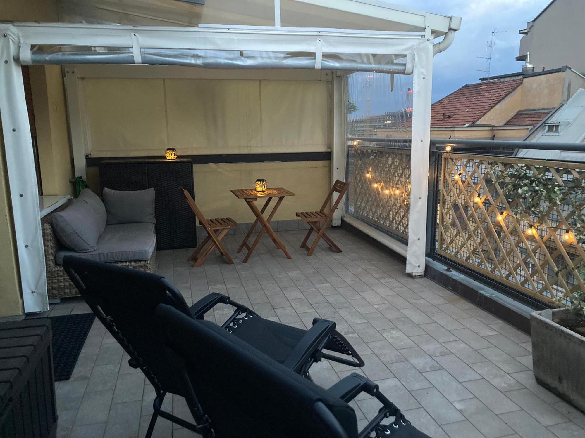 Apartamento Monolocale Con Ampio Terrazzo